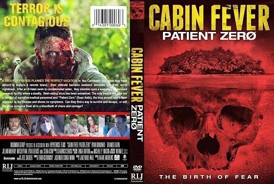 dvd cover Cabin Fever 3 Patient Zero 3240X2175 i