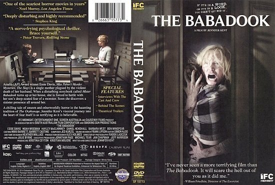 dvd cover The Babadook poyzen