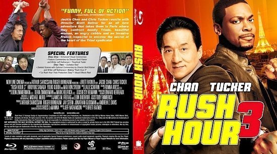 dvd cover Rush Hour 3
