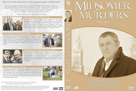 dvd cover Midsomer Murders 19