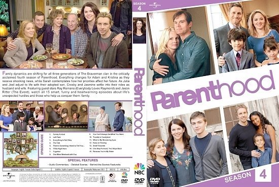dvd cover Parenthood S4