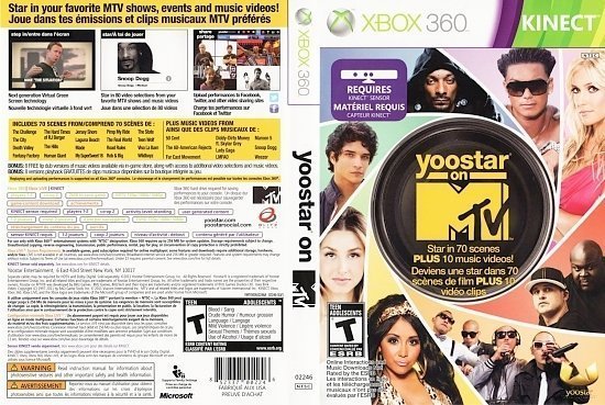 dvd cover Yoostar on MTV Canadian NTSC f