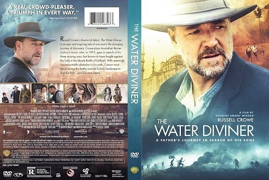 dvd cover The Water Diviner