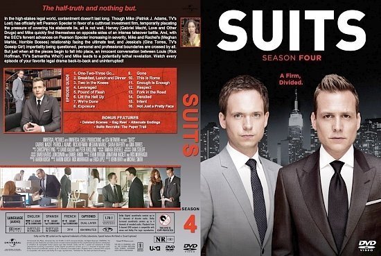 dvd cover Suits S4