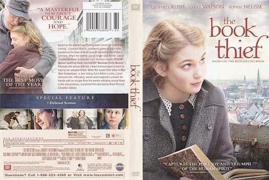 dvd cover The Book Thief Scanned