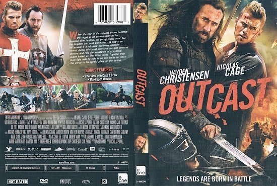 dvd cover Outcast 2010