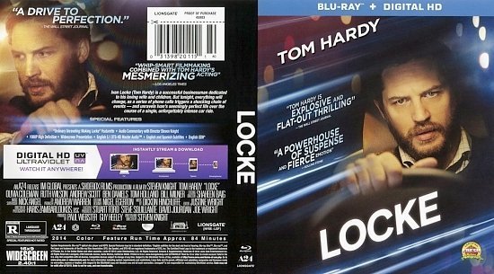 dvd cover Locke BR