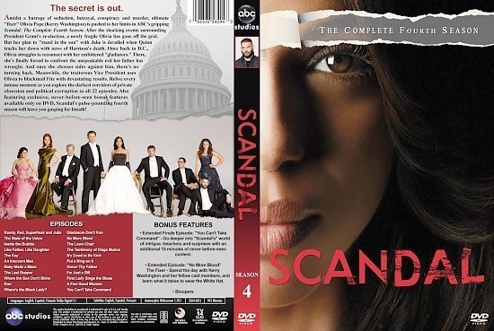 dvd cover Scandal S4