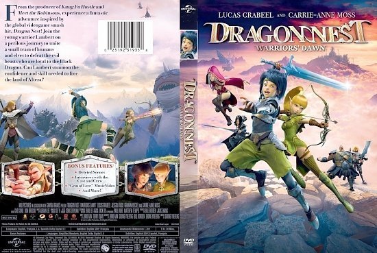 dvd cover Dragon Nest Warriors Dawn