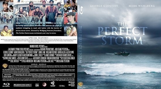 dvd cover The Perfect Storm
