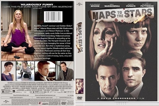 dvd cover Maps To The Stars
