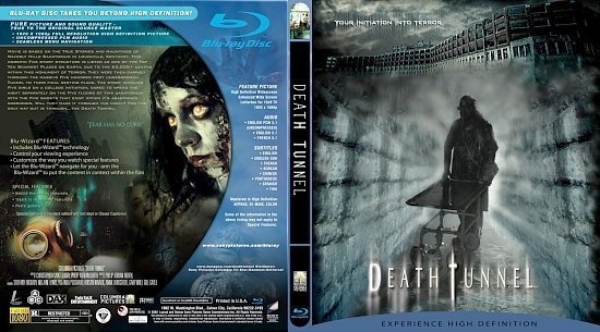 dvd cover Death Tunnel