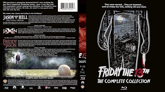 dvd cover Friday The 13th: The Complete Collection #4