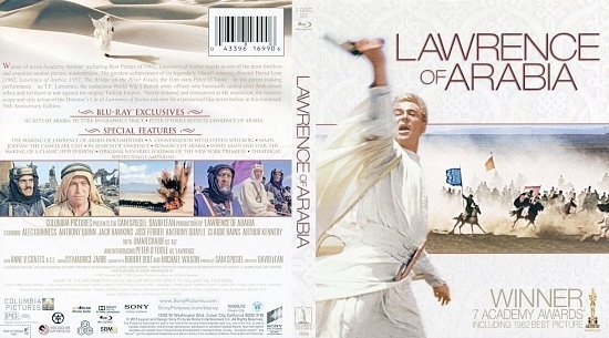 dvd cover Lawrence Of Arabia BR