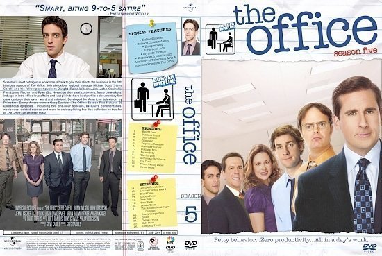 dvd cover Office S5a