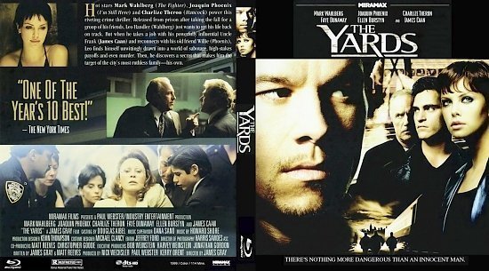 dvd cover The Yards