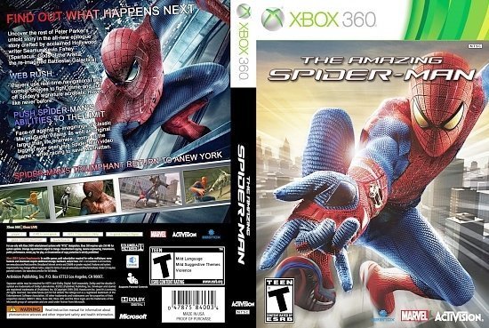 dvd cover Spider man