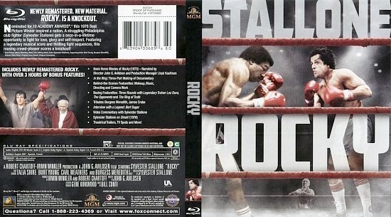 dvd cover Rocky BR