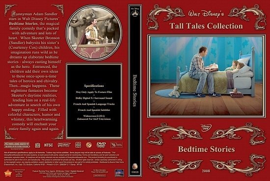 dvd cover Bedtime Stories