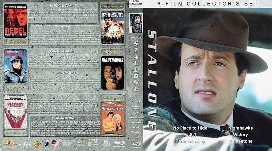dvd cover Sylvester Stallone Collection Volume 1