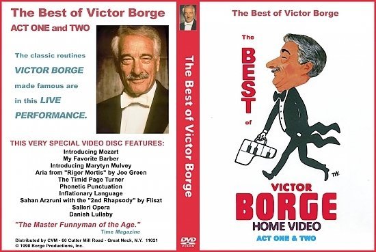 dvd cover The Best Of Victor Borge