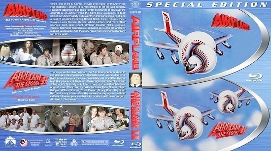dvd cover Airplane Double Feature