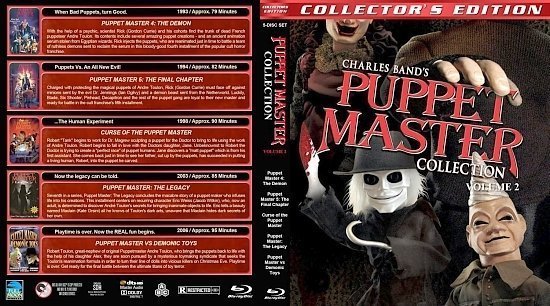 dvd cover Puppet Master Collection Volume 2