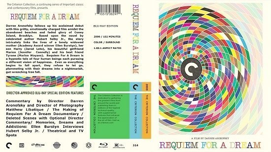dvd cover Requiem For A Dream