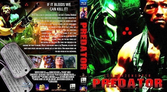 dvd cover Predator