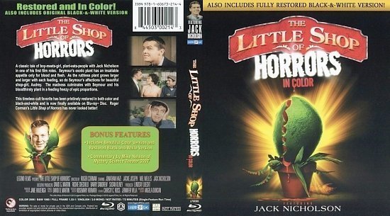 dvd cover The Little Shop Of Horrors BR
