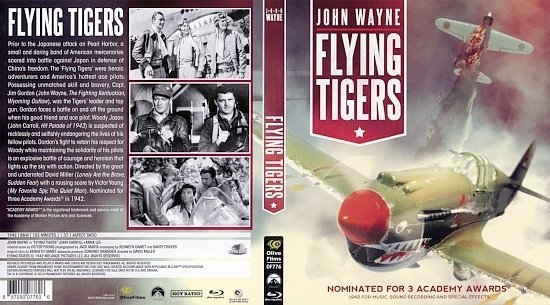 dvd cover Flying Tigers BR