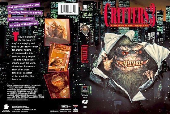 dvd cover Critters 3 You Are What They Eat