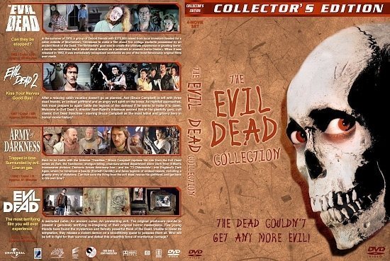 dvd cover Evil Dead Collection