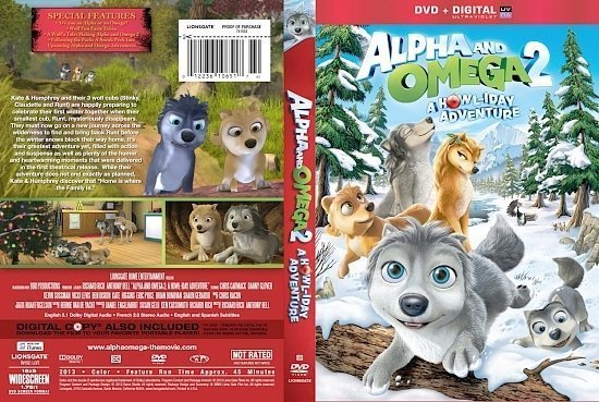 dvd cover Alpha And Omega 2