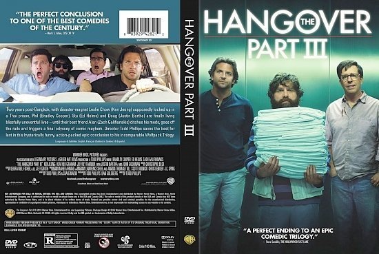 dvd cover The Hangover Part III