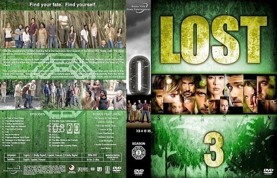 dvd cover Lost lg S3