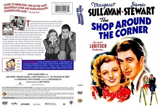 dvd cover The Shop Around the Corner