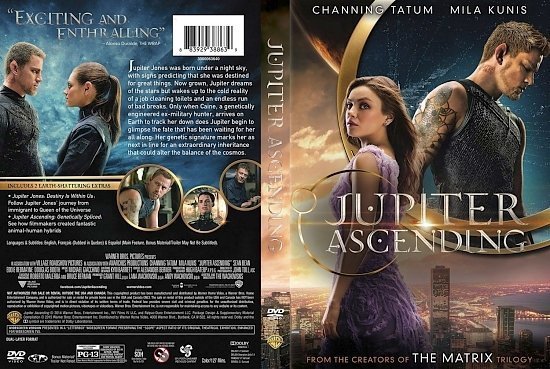 dvd cover Jupiter Ascending