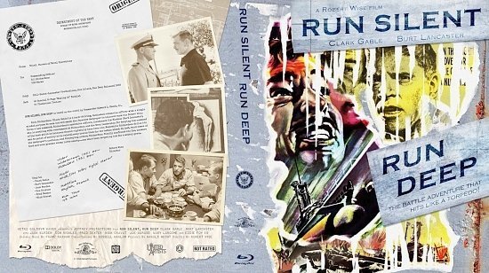 dvd cover Run Silent Run Deep