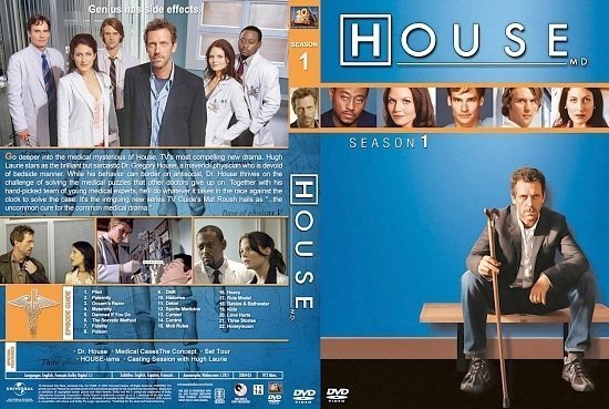 dvd cover House st S1