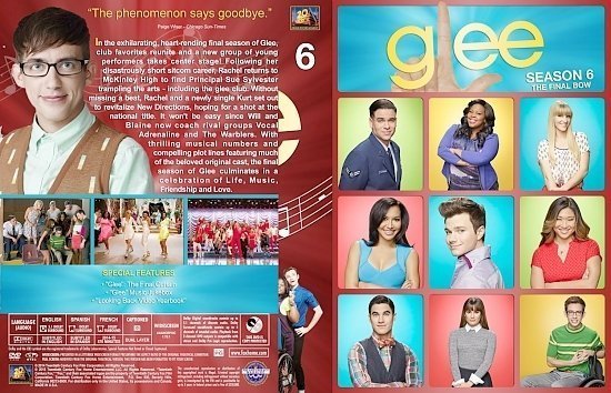 dvd cover Glee lg S6