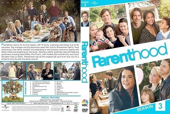 dvd cover Parenthood S3