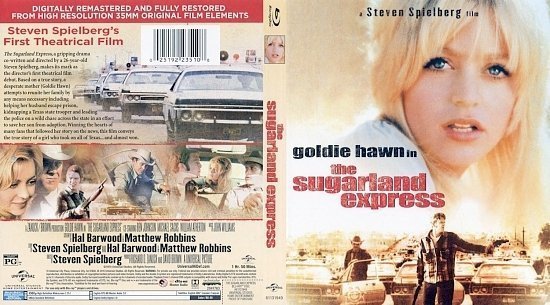 dvd cover The Sugarland Express BR