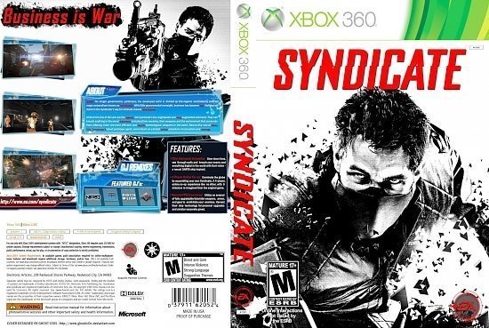 dvd cover Syndicate NTSC f1