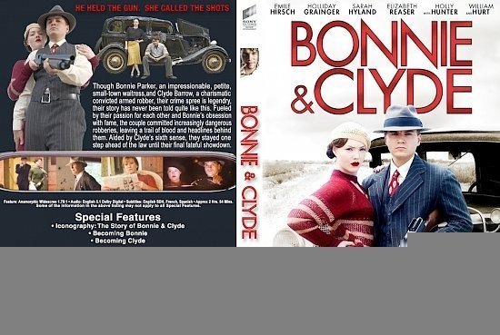 dvd cover Bonnie & Clyde