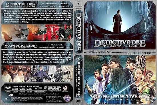 dvd cover Detective Dee Double Feature