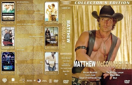 dvd cover Matthew McConaughey Collection Set 2