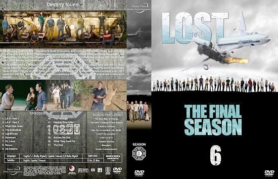 dvd cover Lost lg S6