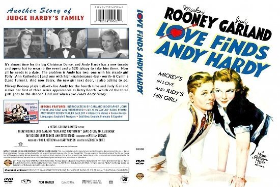dvd cover Love Finds Andy Hardy