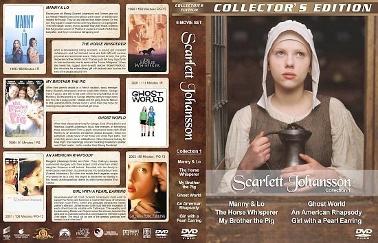 dvd cover Scarlett Johansson Collection